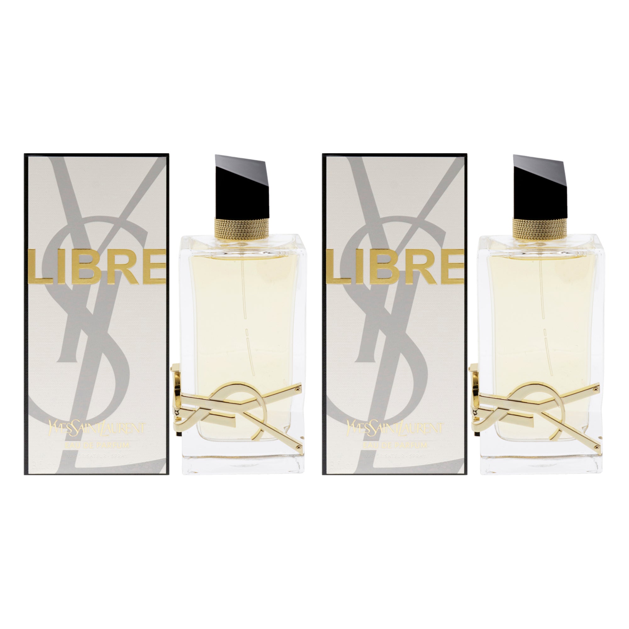Libre by Yves Saint Laurent for Women - 3 oz EDP Spray - Pack of 2