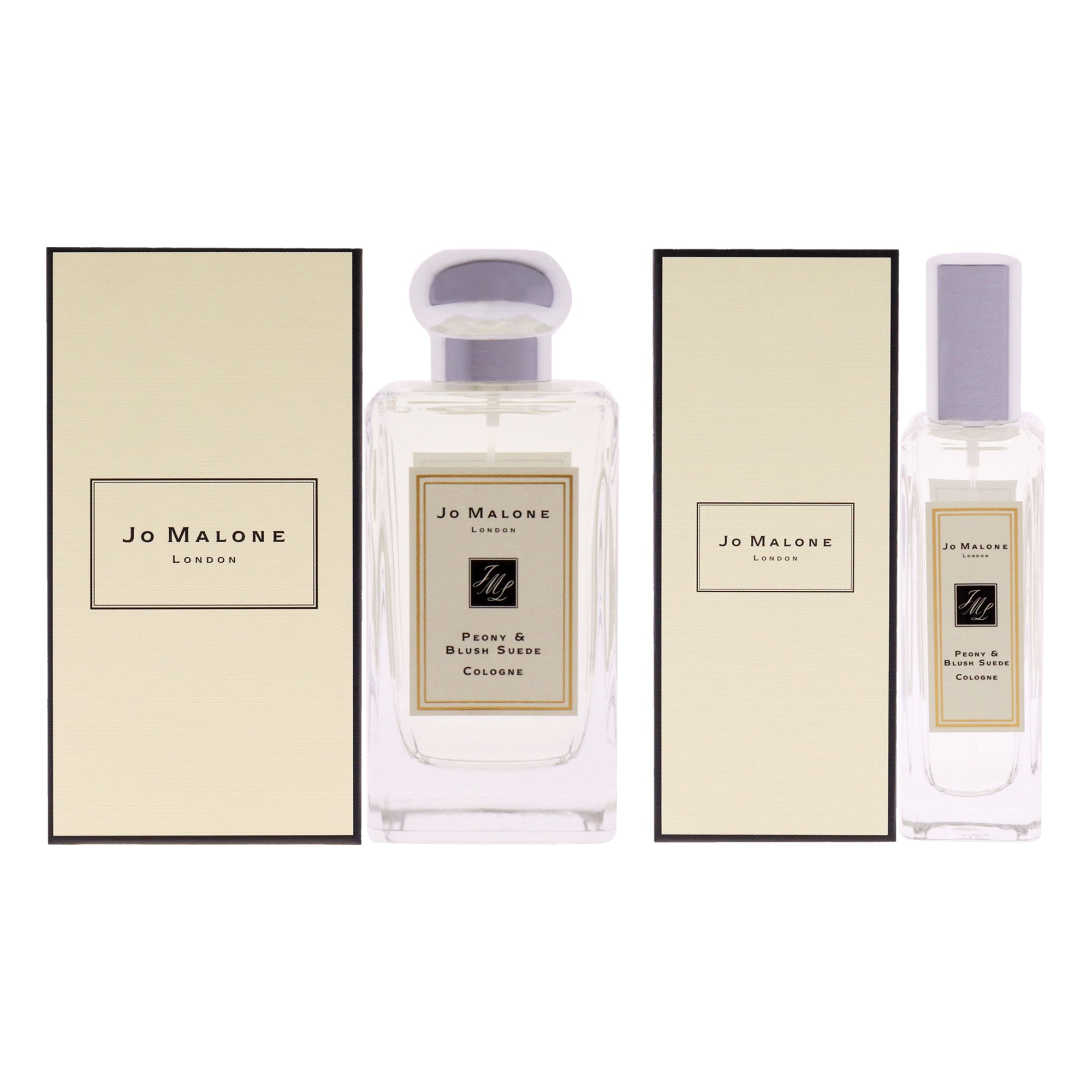 Peony and Blush Suede Kit by Jo Malone for Women - 2 Pc 3.4oz Cologne Spray, 1oz Cologne Spray