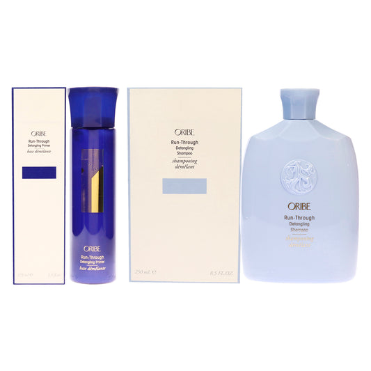 Run-Through Detangling Primer and Shampoo Kit 2 Pc Kit Run-Through Detangling Primer and Shampoo Kit