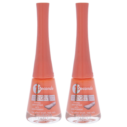1 Seconde - 25 Meli Melon by Bourjois for Women - 0.3 oz Nail Polish - Pack of 2