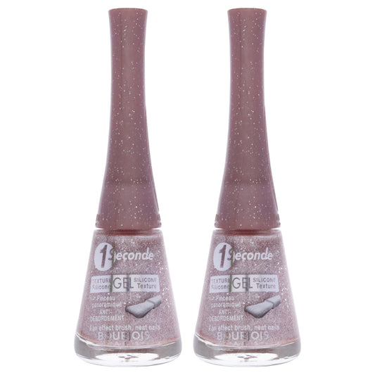 1 Seconde - 43 Halo De Rose by Bourjois for Women - 0.3 oz Nail Polish - Pack of 2