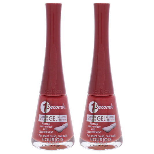 1 Seconde - 48 Nice Tomette You by Bourjois for Women - 0.3 oz Nail Polish - Pack of 2