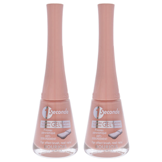 1 Seconde - 52 Jamais Saumon Vernis by Bourjois for Women - 0.3 oz Nail Polish - Pack of 2