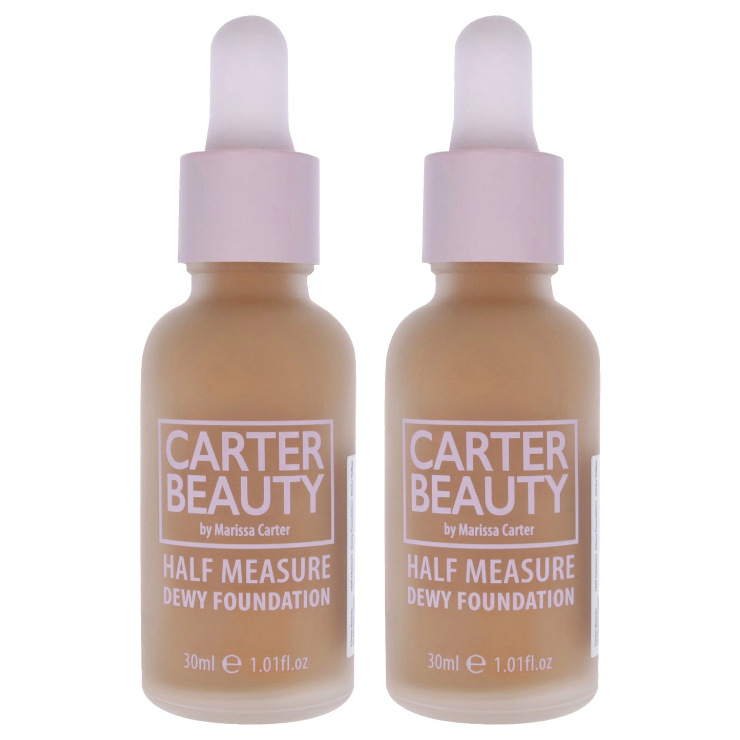 Half Measure Dewy Foundation - Sticky Toffee - Pack of 2 1.01 oz Foundation