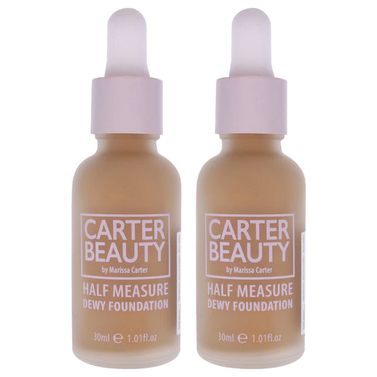 Half Measure Dewy Foundation - Sticky Toffee - Pack of 2 1.01 oz Foundation