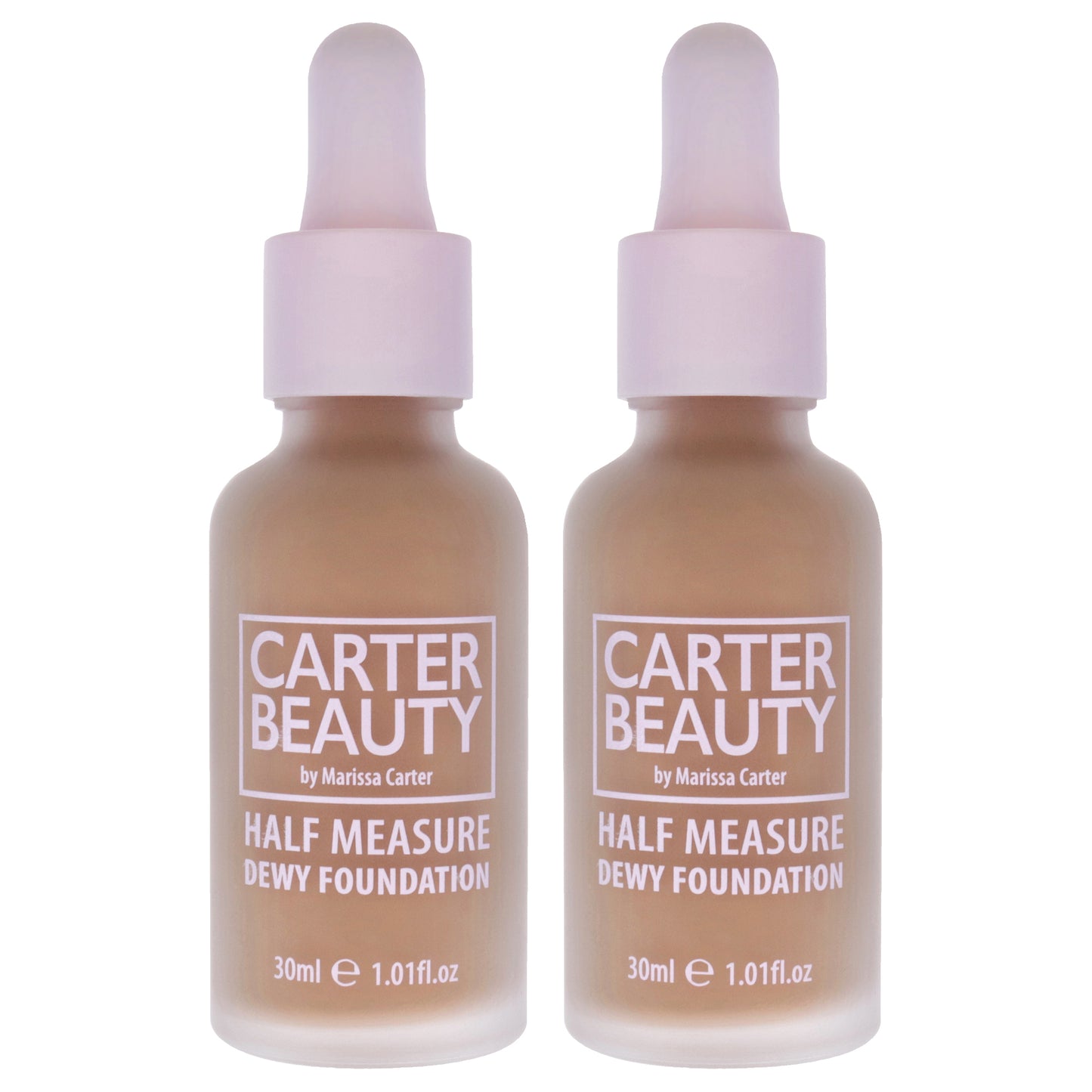 Half Measure Dewy Foundation - Truffle - Pack of 2 1.01 oz Foundation