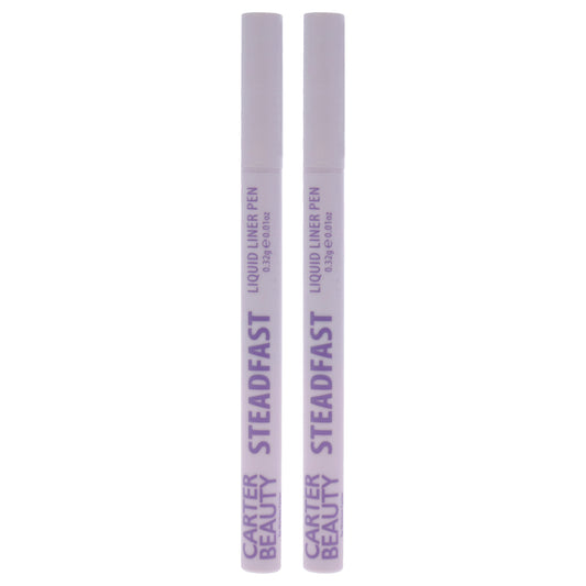 Steadfast Liquid Liner Pen - Jet Black - Pack of 2 0.01 oz Eyeliner