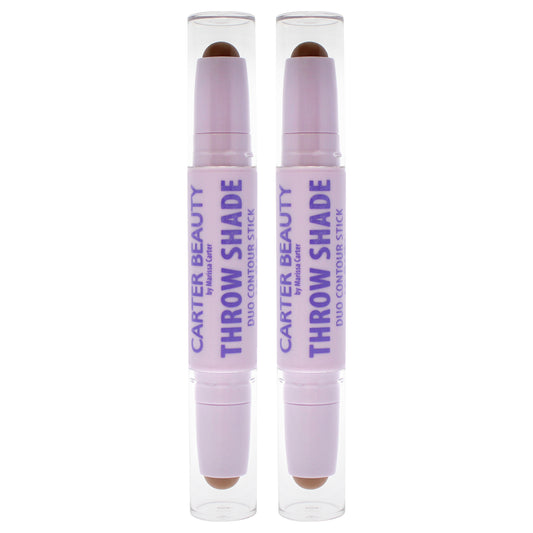 Throw Shade Duo Contour Stick - Dark - Pack of 2 0.08 oz Contour