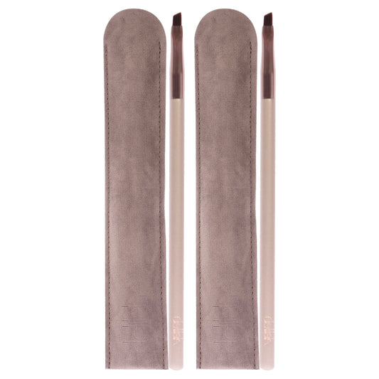 Angled Liner Brush by Delilah for Women - 1 Pc Brush - Pack of 2