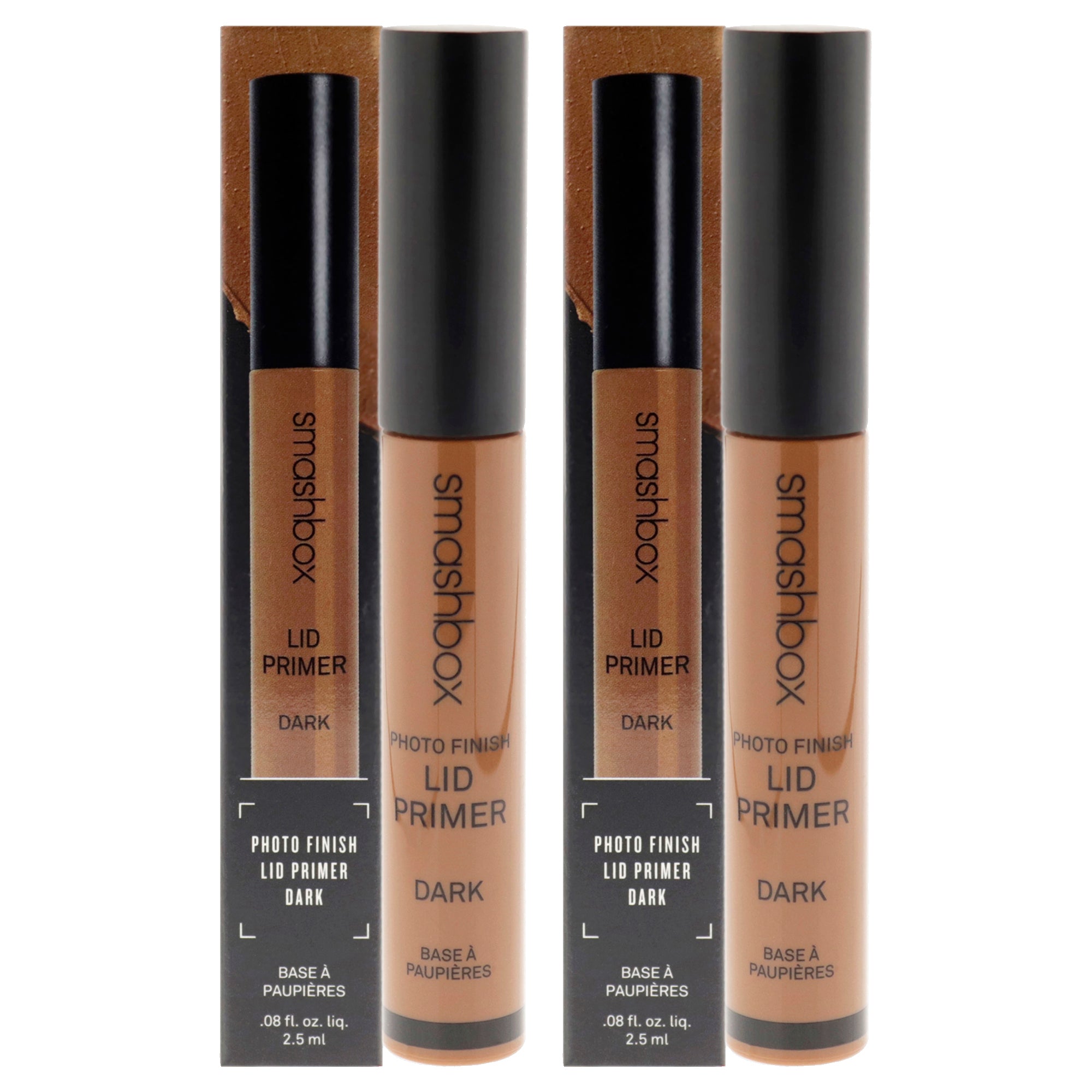 Photo Finish Lid Primer - Dark by SmashBox for Women - 0.08 oz Eye Primer - Pack of 2