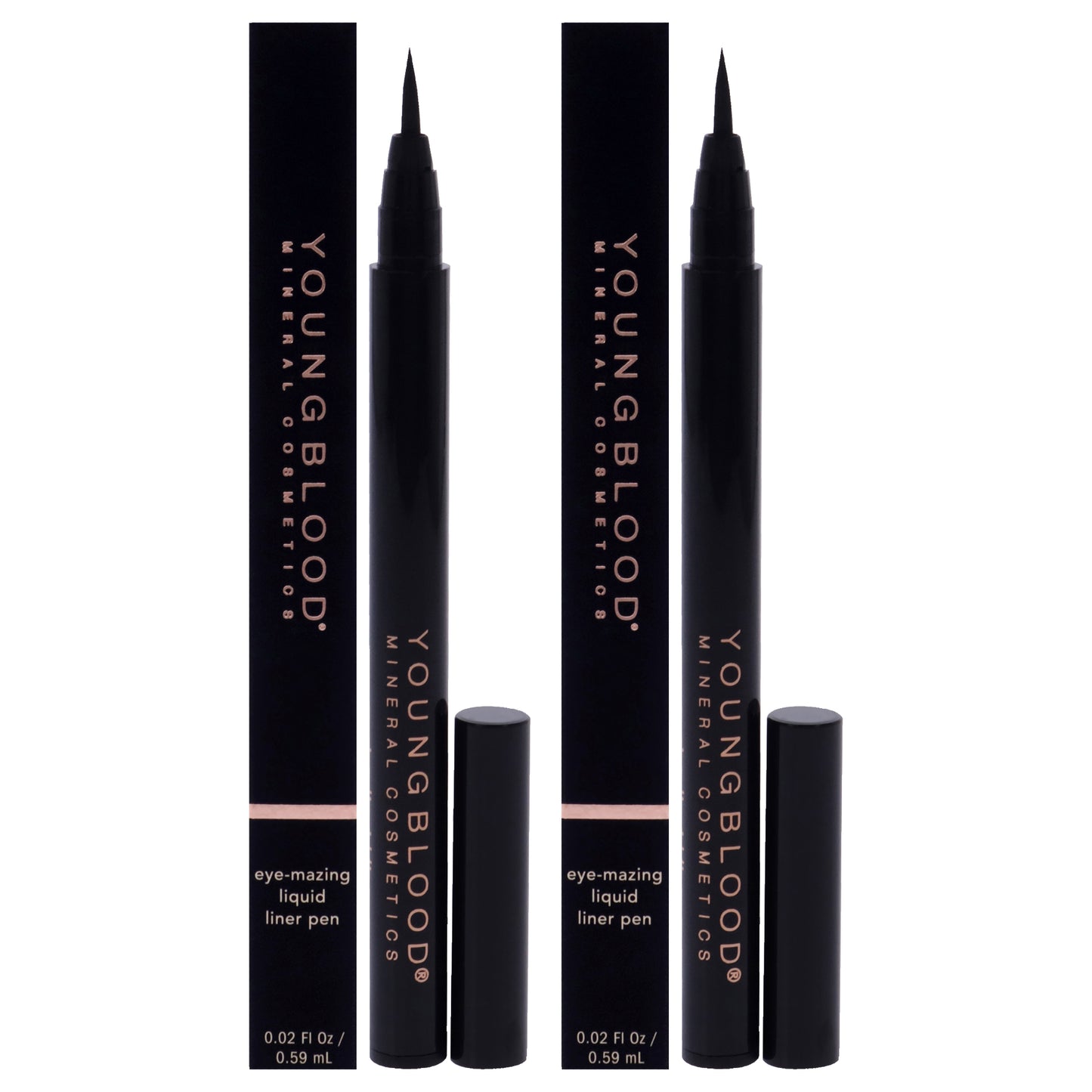 Eye-Mazing Liquid Liner Pen - Noir - Pack of 2 0.02 oz Eyeliner