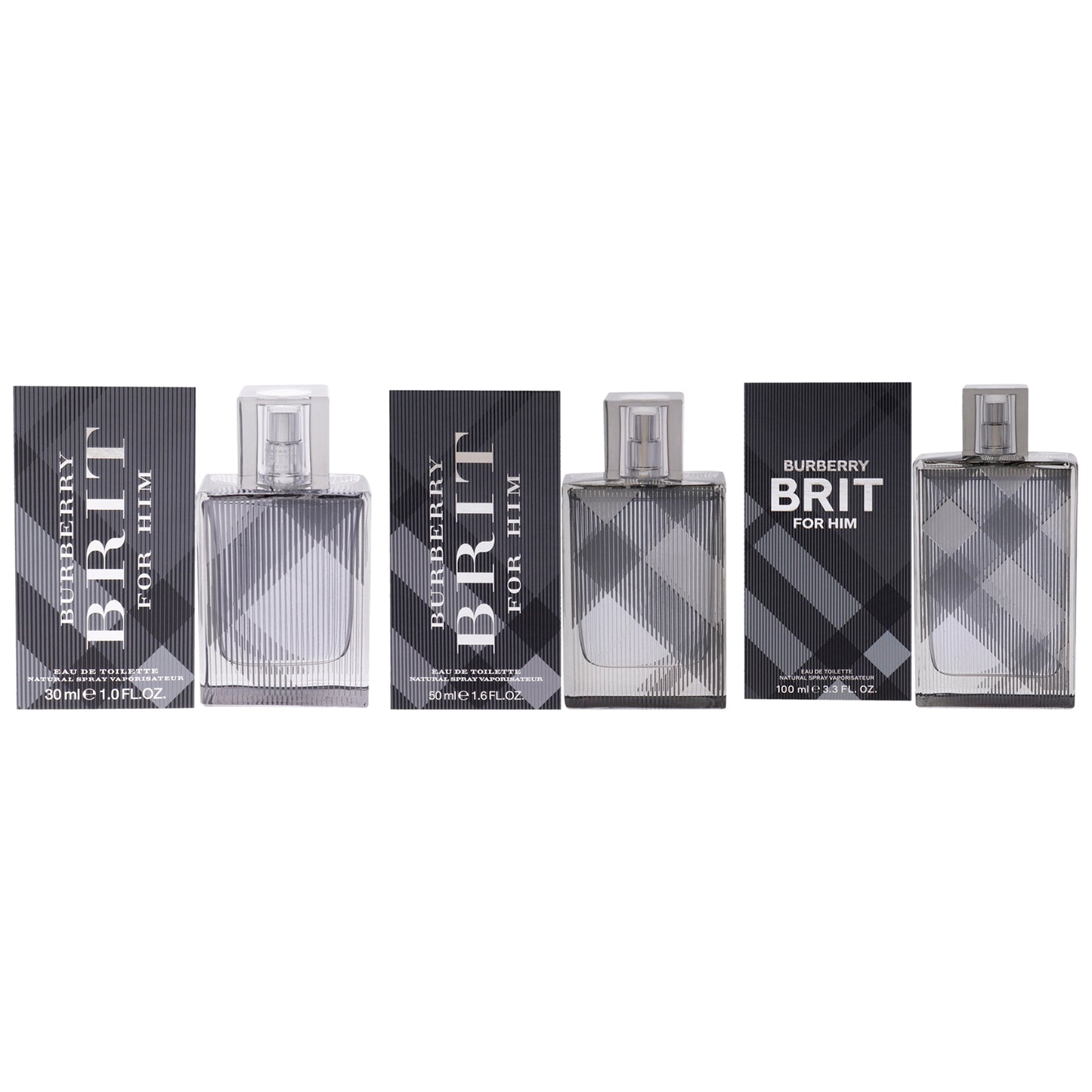 Burberry Brit Kit 3 Pc Kit 3.3 oz EDT Spray