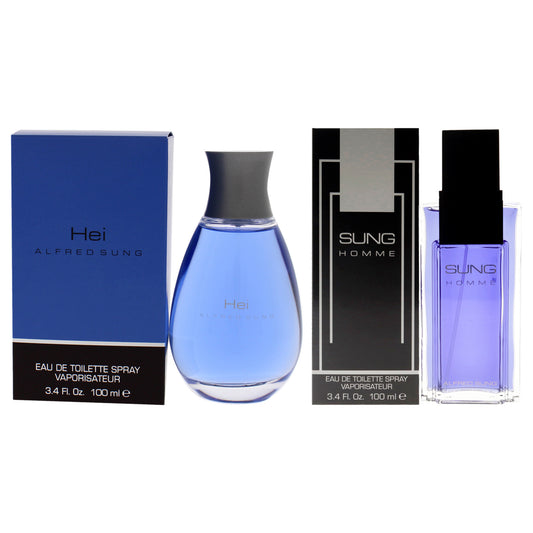 Alfred Sung Kit 2 Pc Kit 3.4oz Sung EDT Spray