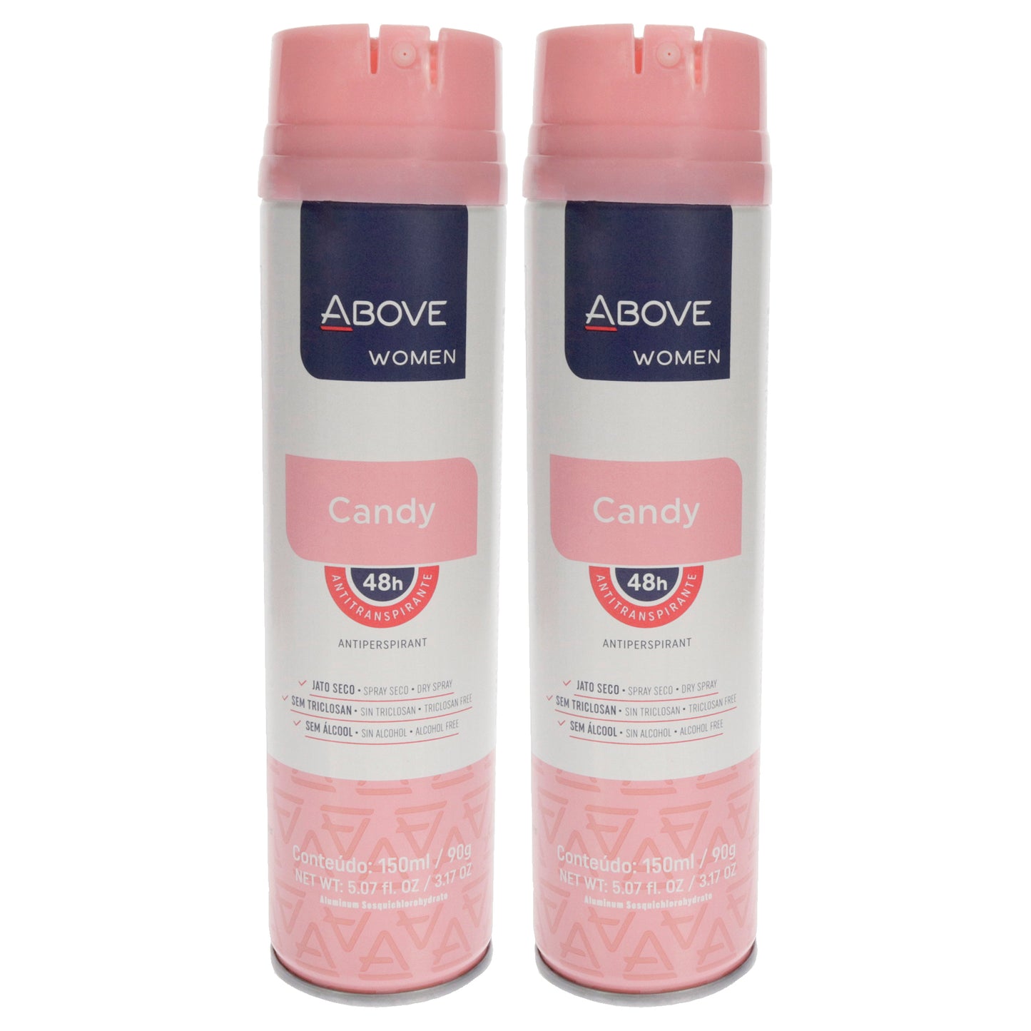 48 Hours Antiperspirant Deodorant - Candy by Above for Women - 3.17 oz Deodorant Spray - Pack of 2