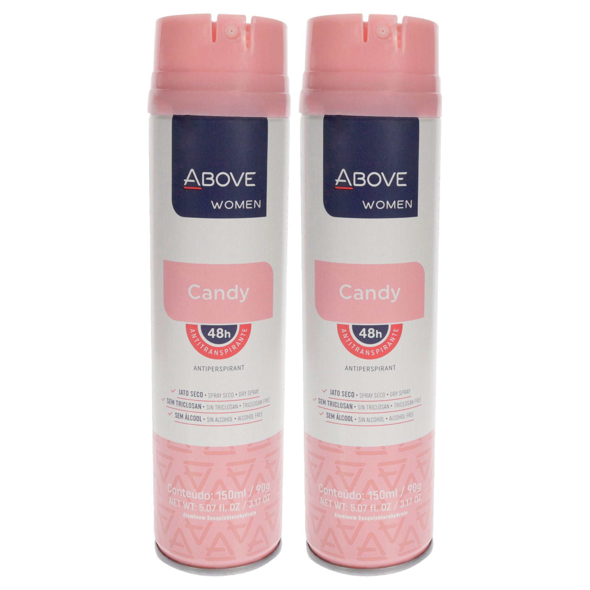48 Hours Antiperspirant Deodorant - Candy - Pack of 2 for Women by Above