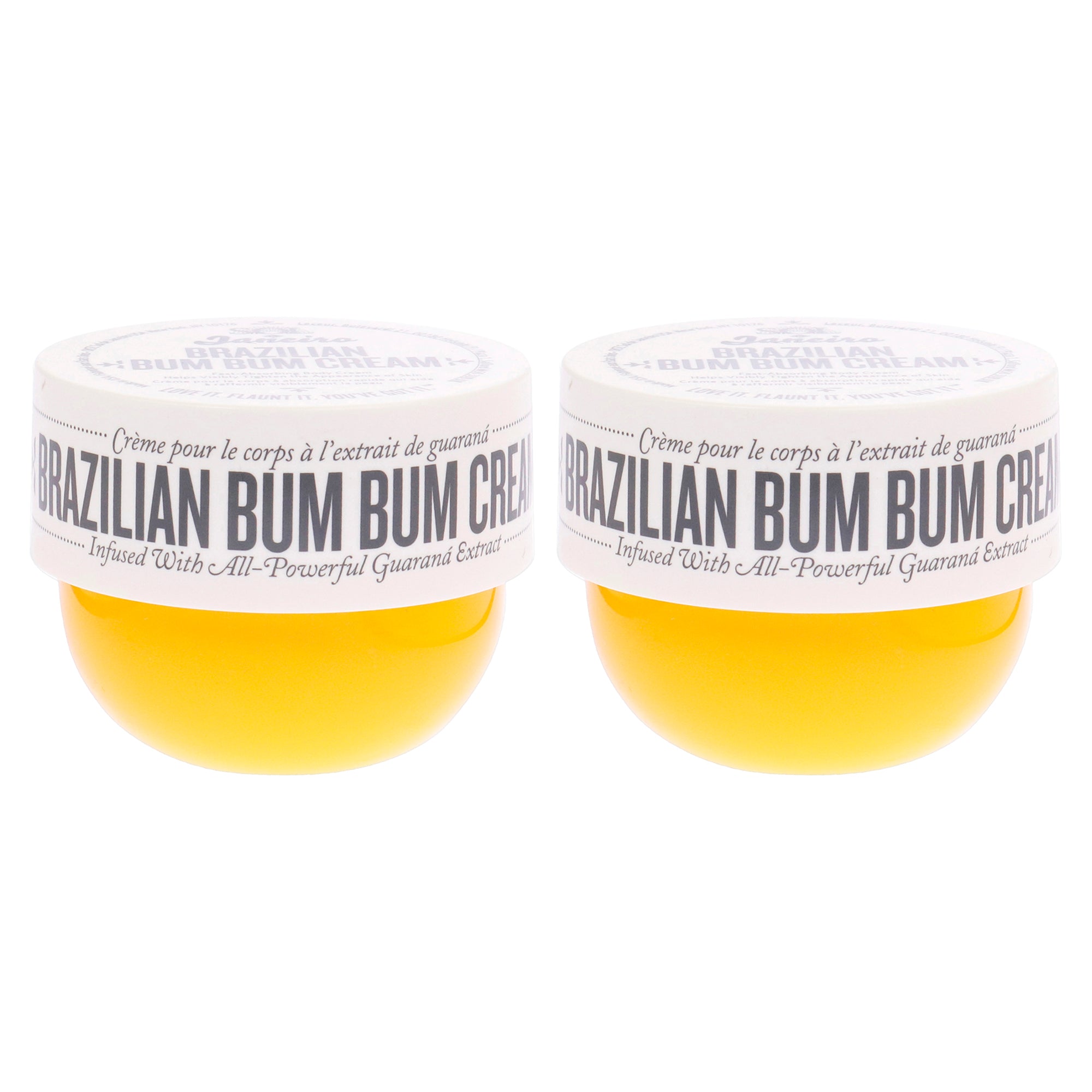 Brazilian Bum Bum Cream by Sol de Janeiro for Unisex - 2.5 oz Cream - Pack of 2