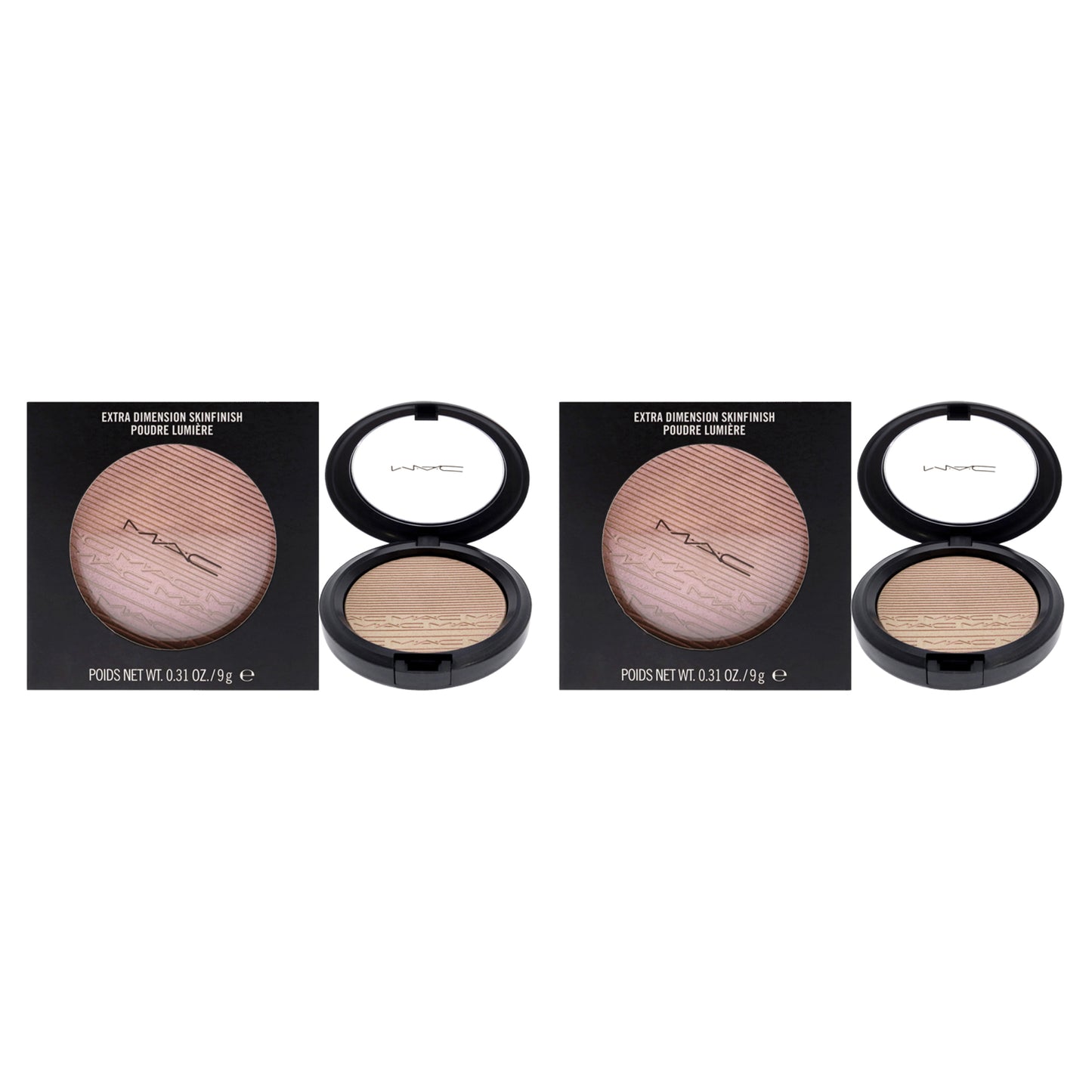Extra Dimension Skinfinish Powder - Show Gold - Pack of 2 0.31 oz Highlighter
