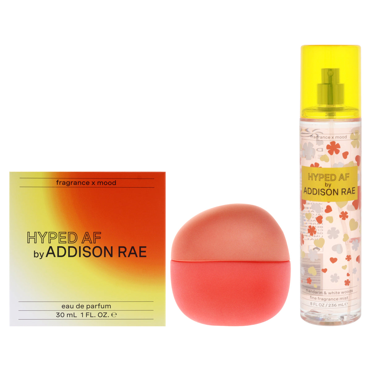 Hyped AF Kit by Addison Rae for Women - 2 Pc Kit 1oz EDP Spray, 8oz Fragrance Mist
