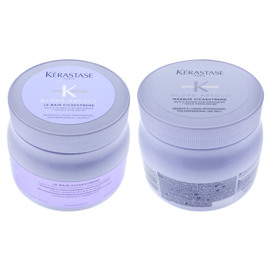 Blond Absolu Kit 2 Pc Kit 16.9oz Blond Absolu Le Bain Cicaextreme Shampoo