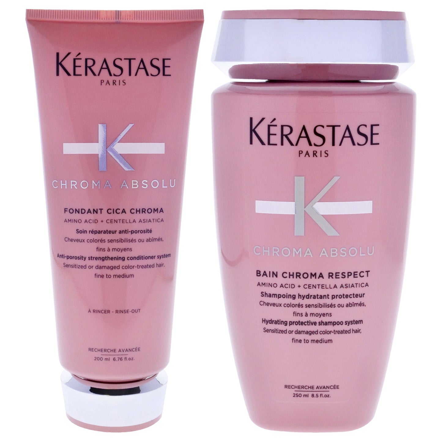 Chroma Absolu Kit 2 Pc Kit 6.8oz Chroma Absolu Fondant Cica Conditioner