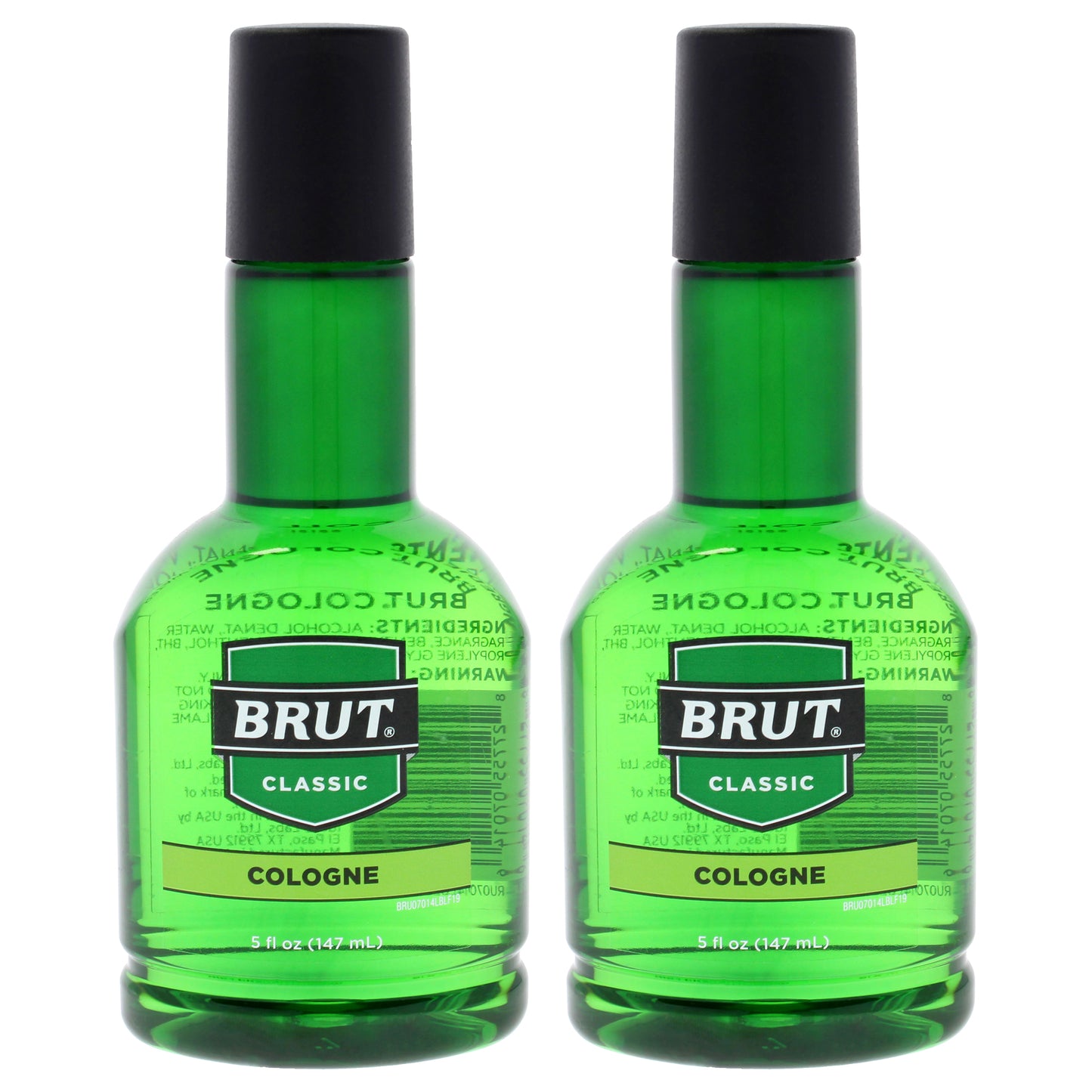 Original Fragrance Cologne by Brut for Men - 5 oz Cologne Pack of 2