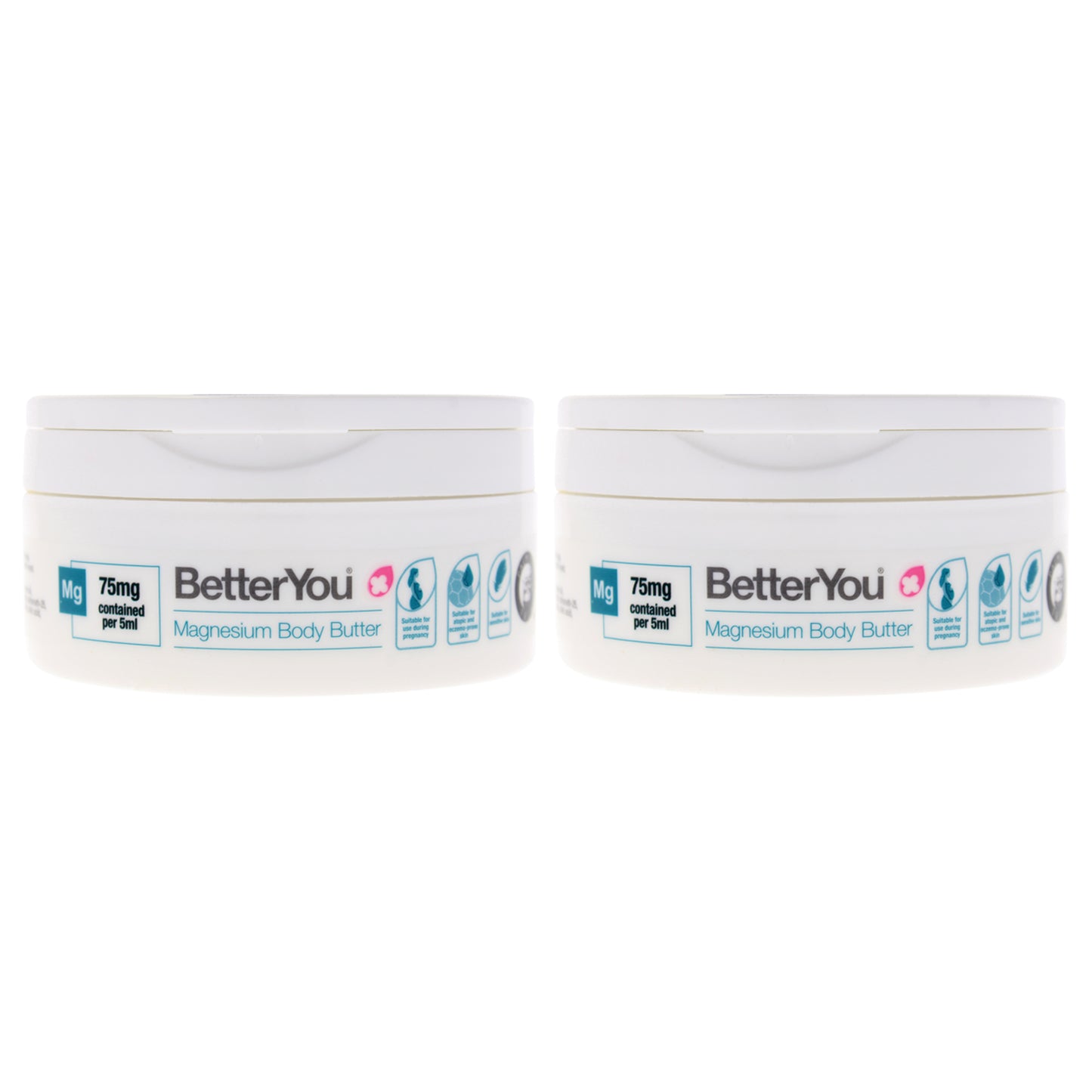 Magnesium Body Butter by BetterYou of Unisex - 6.76 oz Body Butter - Pack of 2