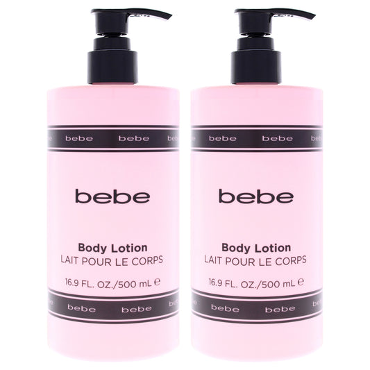Bebe Silver - Pack of 2 16.9 oz Body Lotion