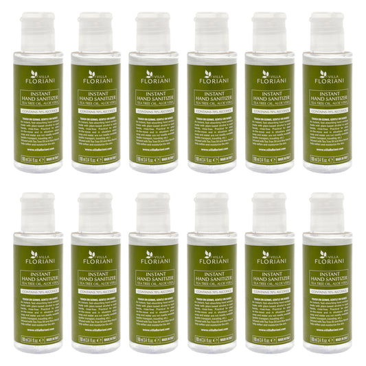 Villa Floriani Hand Sanitizer by Villa Floriani for Unisex - 3.4 oz Hand Sanitizer - Pack of 12
