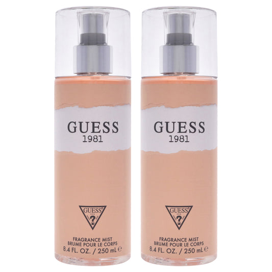 Guess 1981 - Pack of 2 8.4 oz Fragrance Mist