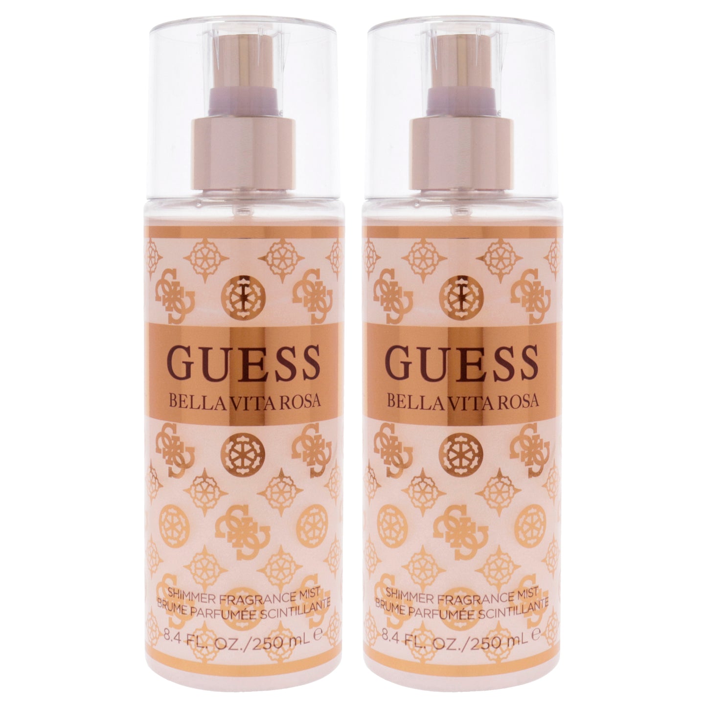 Guess Bella Vita Rosa Shimmer - Pack of 2 8.4 oz Fragrance Mist
