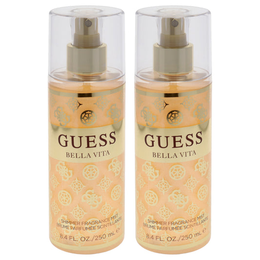Guess Bella Vita Shimmer - Pack of 2 8.4 oz Fragrance Mist