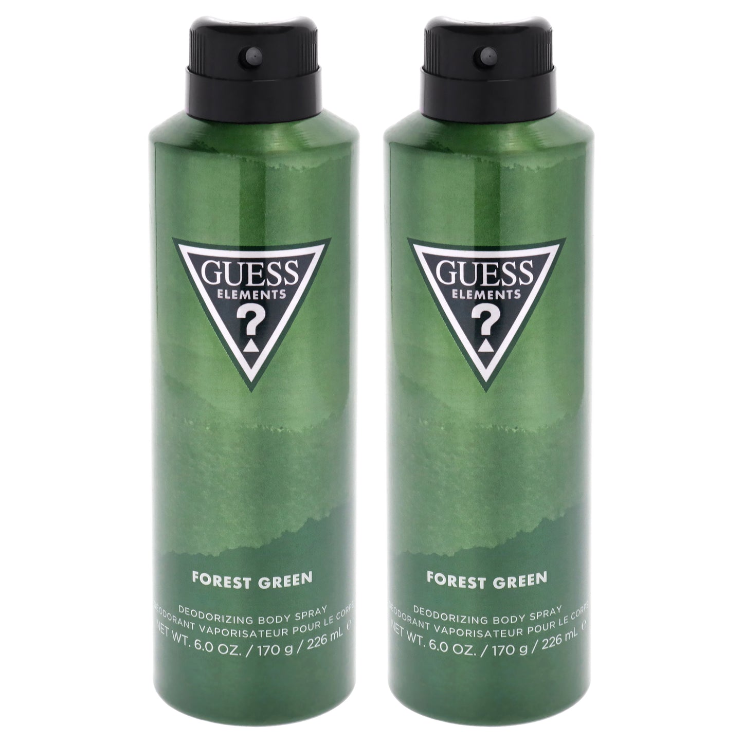 Guess Elements - Forest Green - Pack of 2 6 oz Body Spray
