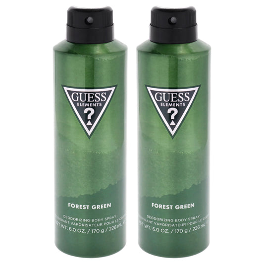 Guess Elements - Forest Green - Pack of 2 6 oz Body Spray