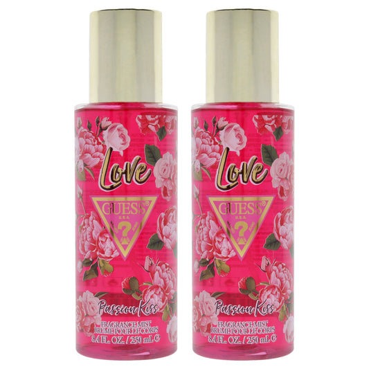 Guess Love Passion Kiss - Pack of 2 8.4 oz Fragrance Mist