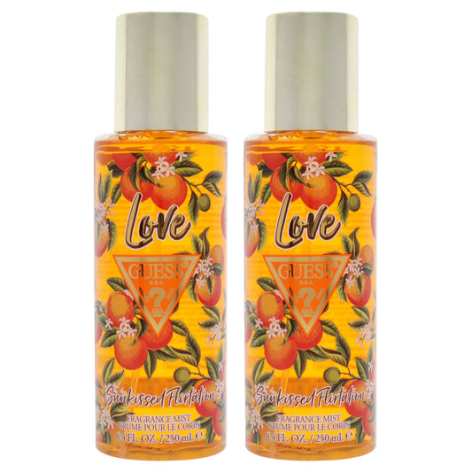 Guess Love Sunkissed Flirtation - Pack of 2 8.4 oz Fragrance Mist