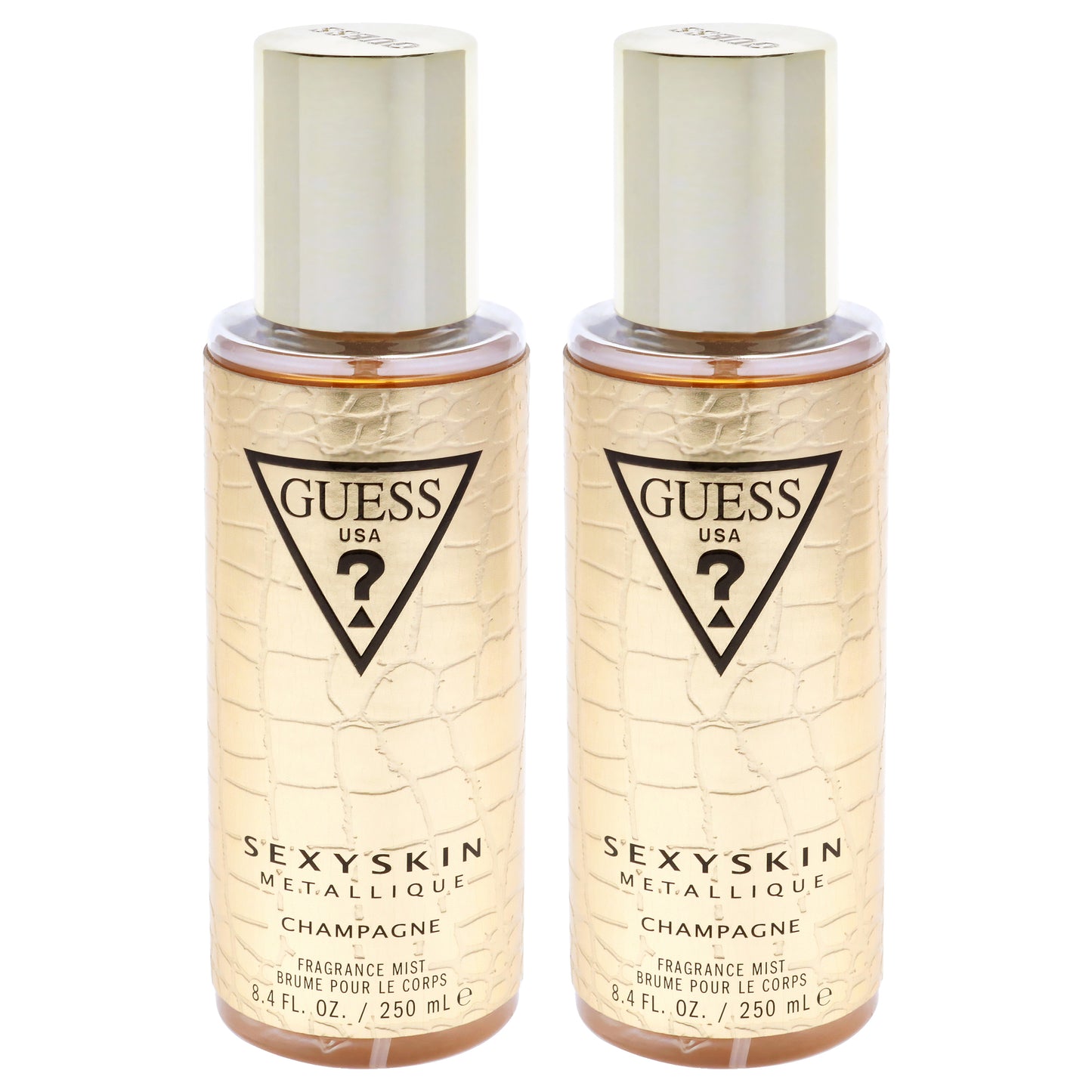Guess Sexy Skin Metallique - Champagne - Pack of 2 8.4 oz Fragrance Mist