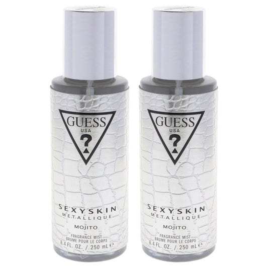 Guess Sexy Skin Metallique - Mojito - Pack of 2 8.4 oz Fragrance Mist