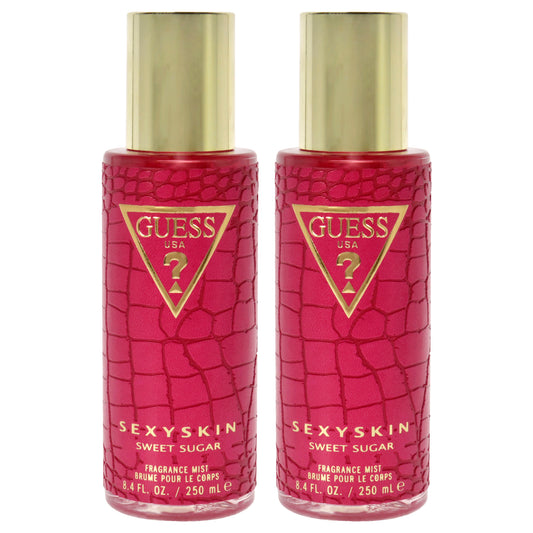 Guess Sexy Skin Sweet Sugar - Pack of 2 8.4 oz Fragrance Mist