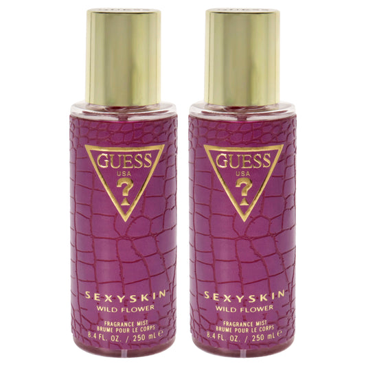 Guess Sexy Skin Wild Flower - Pack of 2 8.4 oz Fragrance Mist