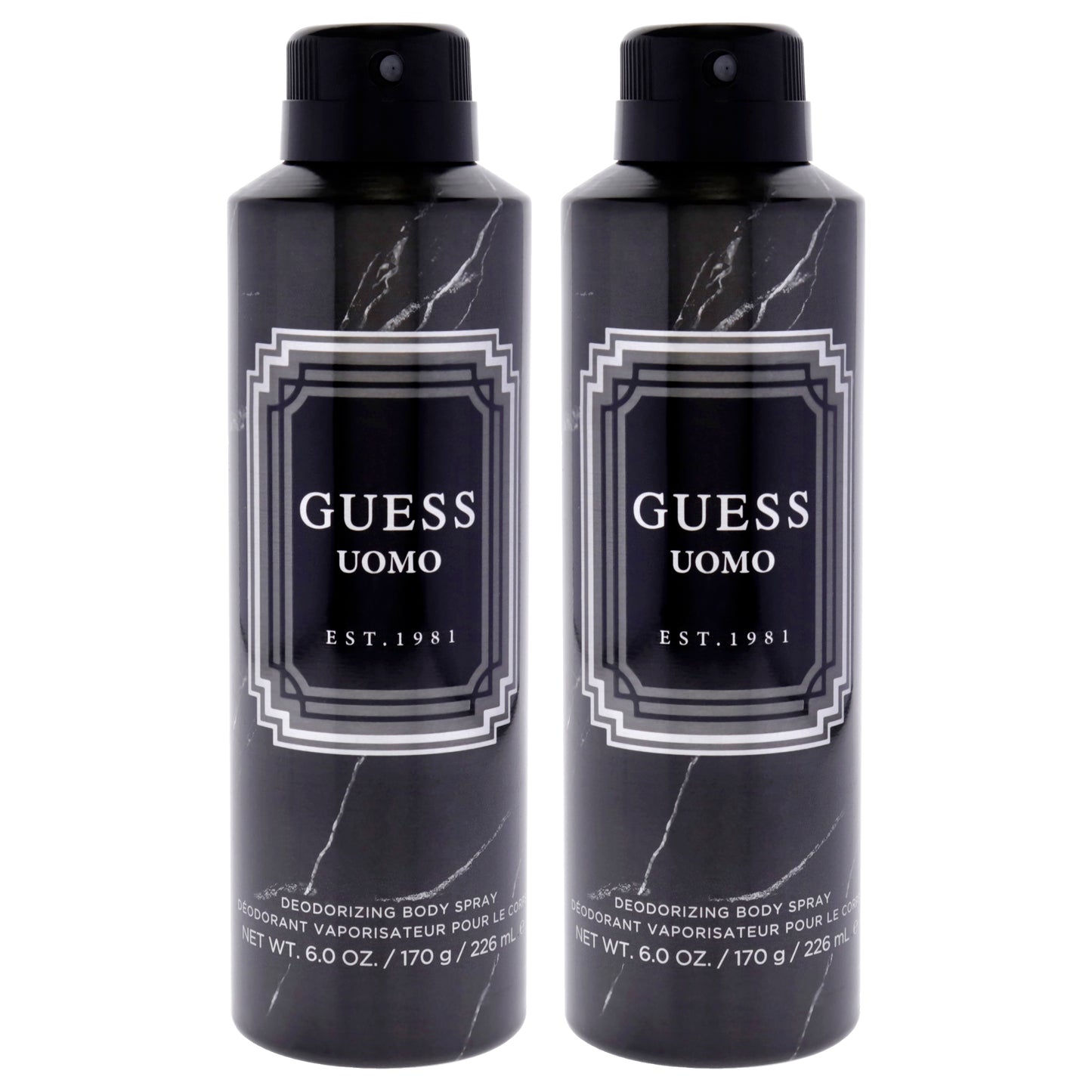 Guess Uomo - Pack of 2 6 oz Body Spray