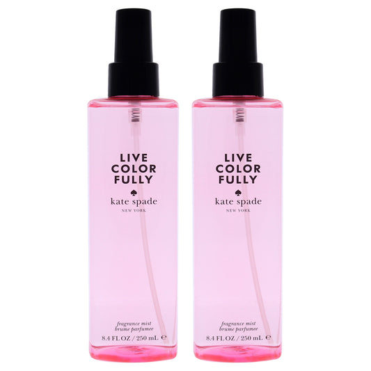 Live Colorfully Body Spray - Pack of 2 8.4 oz Fragrance Mist