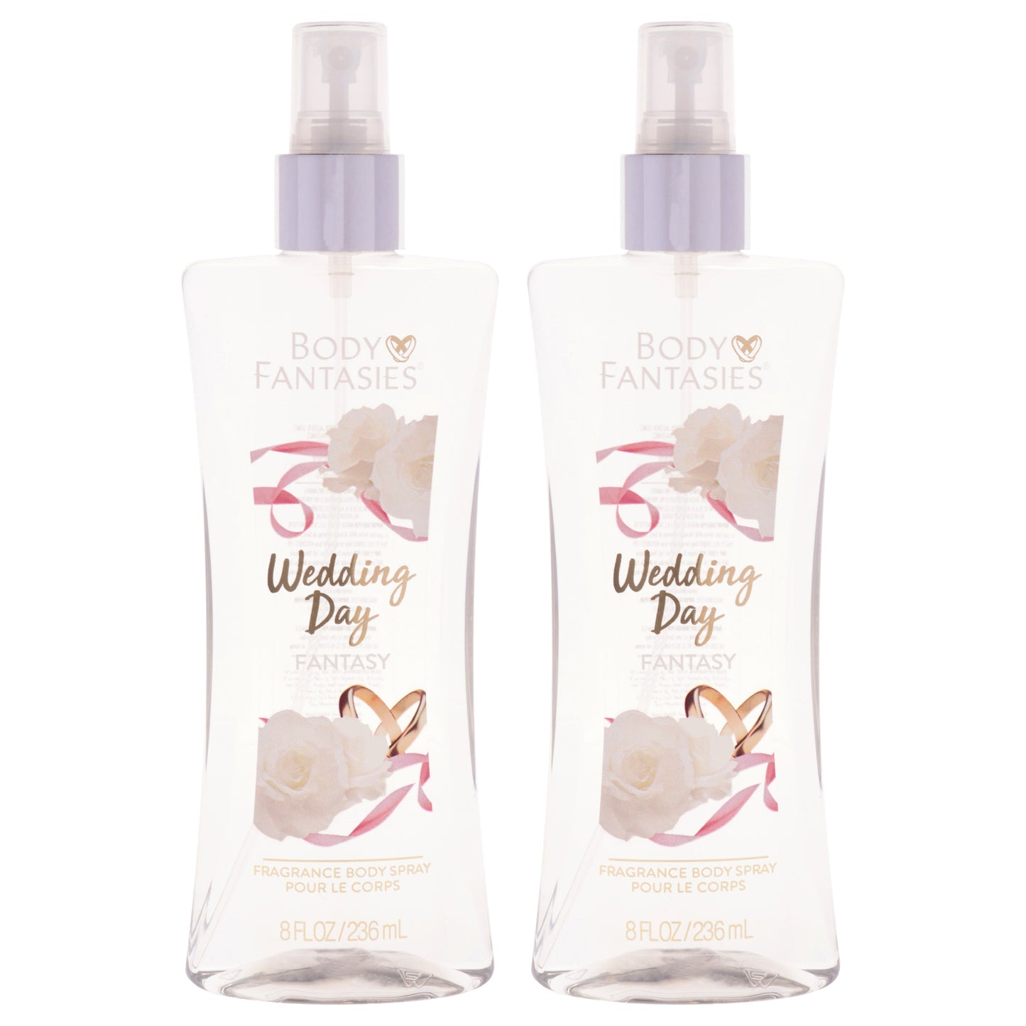 Signature Wedding Day Fragrance Body Spray - Pack of 2 8 oz Body Spray