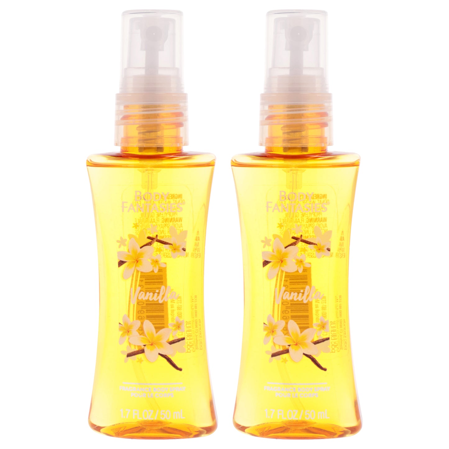 Vanilla Body Spray - Pack of 2 1.7 oz Body Spray