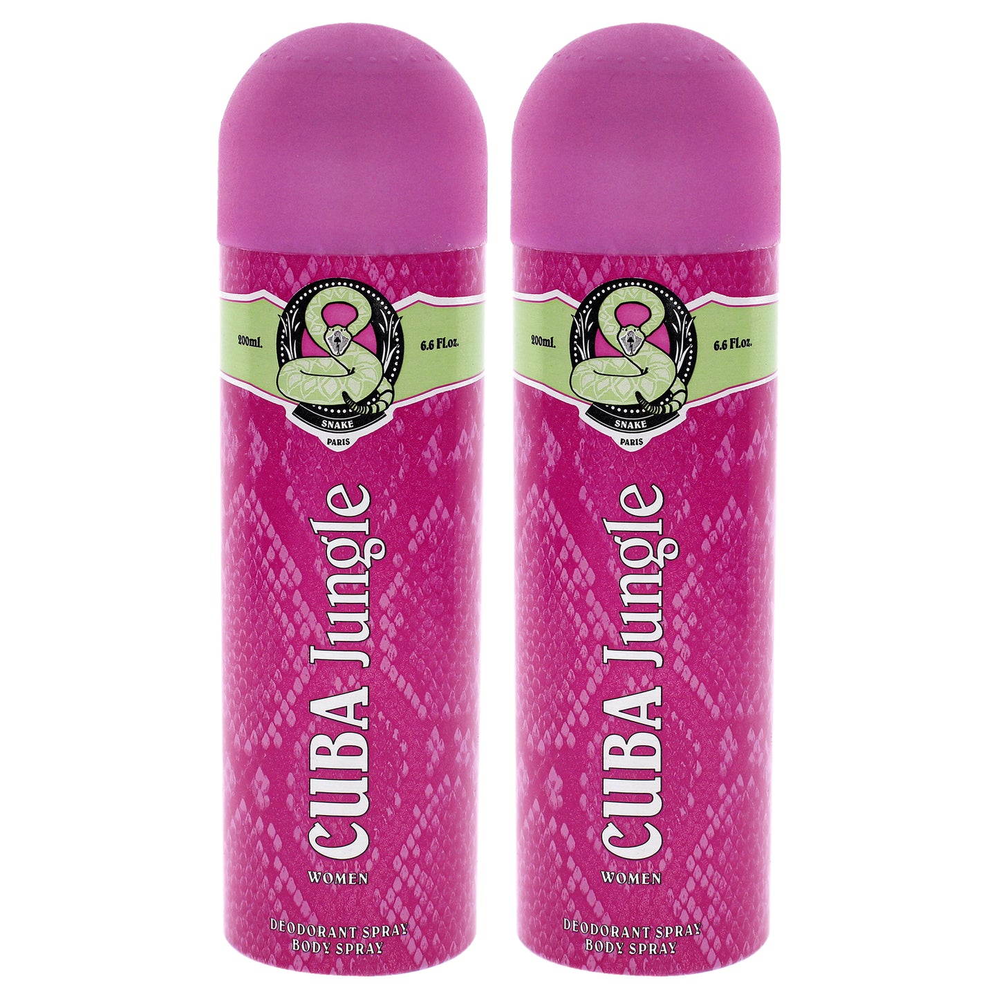 Cuba Jungle Snake - Pack of 2 6.6 oz Body Spray