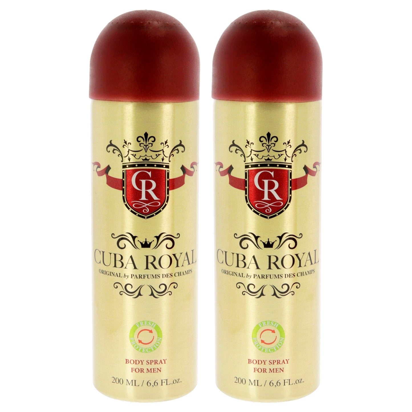 Cuba Royal - Pack of 2 6.6 oz Body Spray