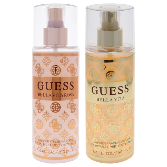 Guess Bella Vita Kit 2 Pc Kit 8.4oz Frgrance Mist - Rosa Shimmer