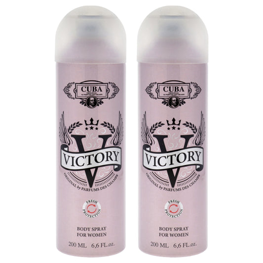Victory - Pack of 2 6.6 oz Body Spray