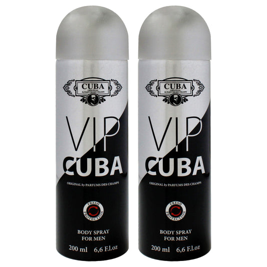 VIP - Pack of 2 6.6 oz Body Spray