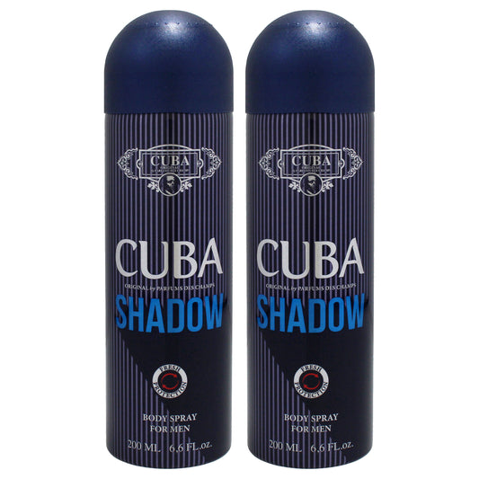 Cuba Shadow - Pack of 2 6.6 oz Body Spray
