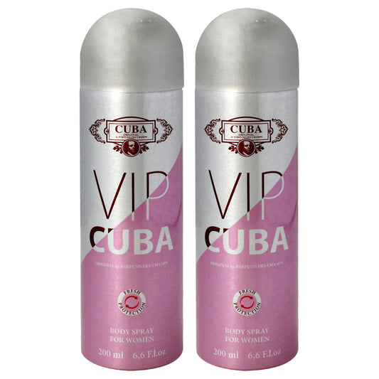 VIP - Pack of 2 6.6 oz Body Spray